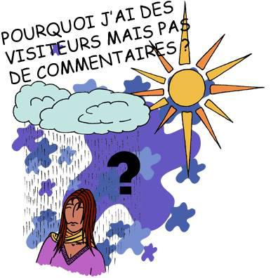 Pk g dé visiteurs mé pa de coms?
