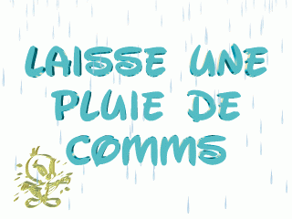 Laisse un pluie de coms