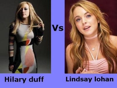 Hilary Duff ou Lindsay Lohan